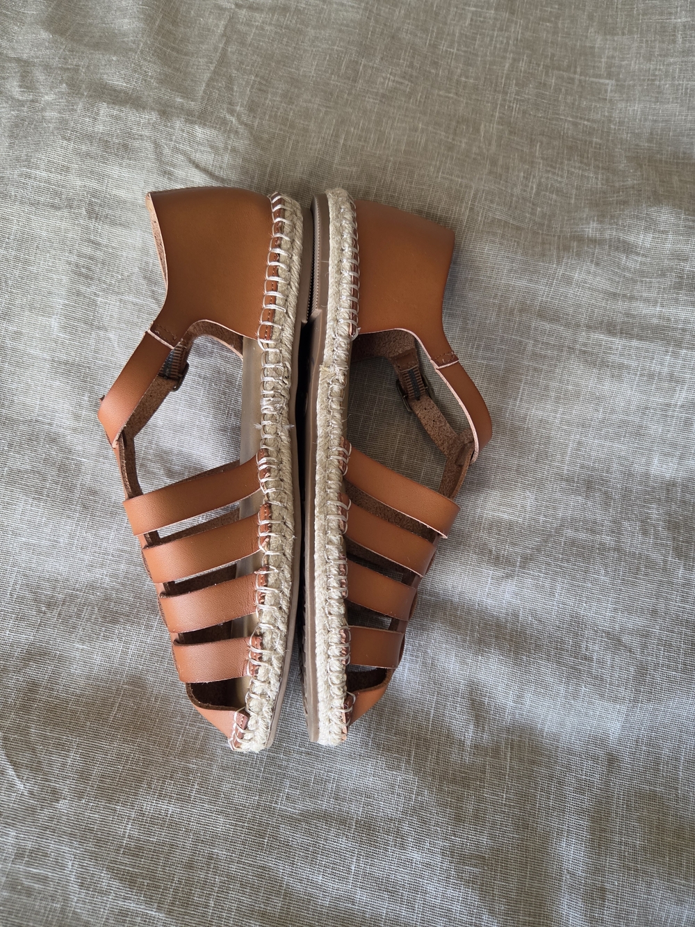 Seychelles Fisherman Espadrilles Sandals Faux Leather - Picture 6 of 9